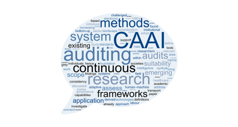 Word cloud continuous AI auditing